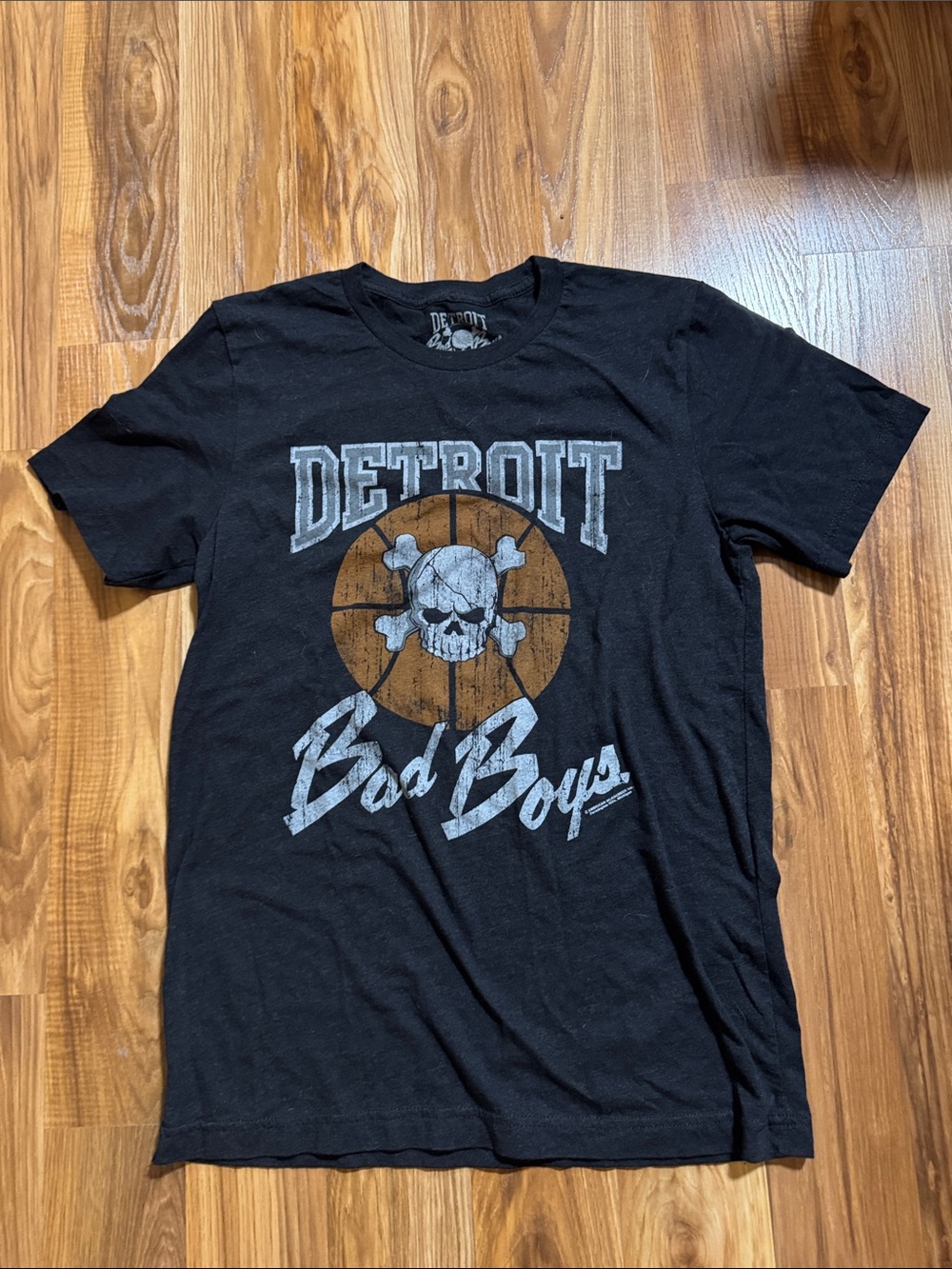 Detroit Pistons Basketball Bad Boys T Shirt Medium